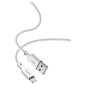 Yenkee YCU 615 WH SILIC MFi - USB A /1,5 m
