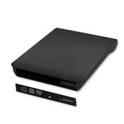 Ohišje/ležišče za optični pogon Qoltec CD/DVD SATA | USB 3.0 | 12,7 mm | vgrajen kabel