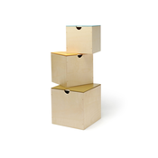 Kids Concept - Lesene škatle za shranjevanje z igralno ploščo
