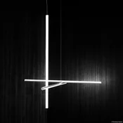 FLOS Coordinates C1 LED stropna svetilka, argentinska luna - Dnevna soba/jedilnica - Dizajn - Kovina