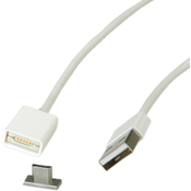 ROLINE 11.02.8312 USB kabel 1 m USB 2.0 USB A Micro-USB B Bijelo