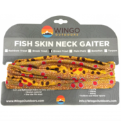 Trak za okoli vratu (buff) Wingo Fish Skin Neck Gaiters - Brown Trout