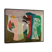 Canvas Slika na platnu Komposisjon (1935), Arne Ekeland, Sa ramom, 150 x 120 cm, Crni