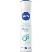 NIVEA Fresh Comfort 0% Aluminium dezodorans u spreju 150ml