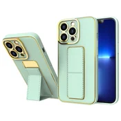 Hurtel New Kickstand ovitek za iPhone 13 Pro, zelena