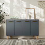 HANAH HOME Komoda Venedik Anthracite
