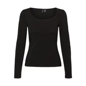 Vero Moda Bluza Maxi My 10228809 Črna Slim Fit
