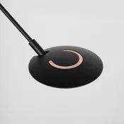 Steinhauer LED-stoječa svetilka Zenith2 z eno svetilko, črna, CCT, daljinski upravljalnik - Dnevna soba/jedilnica - Sodobni - črno - Kovina