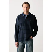 Levis majica z dolgimi rokavi moška bombažna CLASSIC LS RUGBY