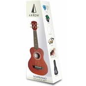 ARROW sopran ukulele PB10 NT SET