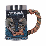 NEMESIS NOW METALLICA SAD BUT TRUE TANKARD 15.5CM