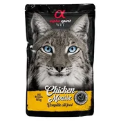 Alpha Spirit Cat Chicken Mousse 85 g