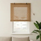 Rolo zavjesa Smeda 100 x 160 cm Bambus