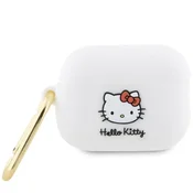 HELLO KITTY Silikonski ovitek za AirPods Pro 2 Hello Kitty 3D, bel