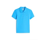 Tommy Hilfiger Polo majica 1985 WW0WW43225 Modra Slim Fit