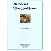 KOVACS:THREE SMALL PIECES CLARINET & PIANO