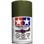 Boja u spreju Tamiya - AS-6 Olive Drab (USAAF), flat - Spray For Aircraft (100 ml) (TAM86506)