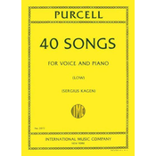 PURCELL H:40 SONGS FOR VOICE AND PIANO LOW