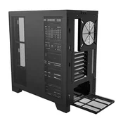 darkFlash Brezventilatorsko ohišje za računalnik Darkflash DY451 (črno)