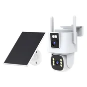 INF 4G Solarna Varnostna Kamera z Dvojno Lečo, Pan Tilt in Full HD 1080P, (5000136843)