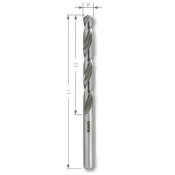 Sveder spir. DIN 338 HSS brušen 6.0 mm