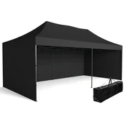 Gockowiak Ekspresni nakupovalni paviljon - 3x6 m - črn