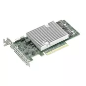 Supermicro AOC-S3816L-L16IT-O 16 int 12Gb/s SAS3 ports,x8 Gen4, HBA - LP,122 HDD w/exp (AOC-S3816L-L16IT-O)
