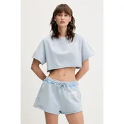 Bombažna kratka majica Moschino Jeans