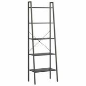 Samostojece police s 5 razina crne 56 x 35 x 174 cm