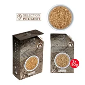 Set of 3 smoked salt sachets, 3 x 50 g, Fume Premium - Peugeot