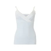 HOLLISTER Top pastelno plava / bijela