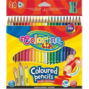 Colorino Trikotne barvice z ostrilom 24 barv