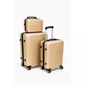Tripmates Set kofera R0286, 3 komada, Šampanjac