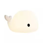 Namizna svetilka bela 50 cm vklj. LED zatemnilna IP54 polnilna - Baby Whale