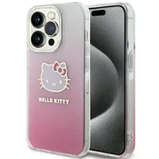 HELLO KITTY Hello Kitty ovitek IML Gradient Electrop Kitty Head za iPhone 13 Pro Max - roza