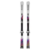 Salomon ADDIKT PRO 66 + MI12 GW F80, set all round skije, bijela L47891500