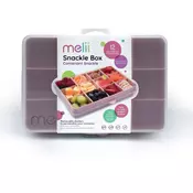 Melii Snackle Box škatla za malico Pink 1368 ml