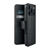 SBS SBS Wallet Classic Mag ovitek za iPhone 18 Pro - MagSafe, denarnica, stojalo - črn