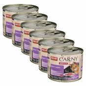 Mokra hrana CARNY ADULT govedina + jagnjetina 6x200 g