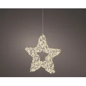 LUMINEO Dekorativna LED zvezda od metala/ 38cm
