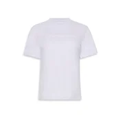 Calvin Klein Jeans Majica CLASSIC pastelno lila/bela