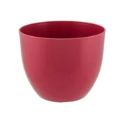 Cvetlični lonec za orhideje bordo s sijajem 30 cm