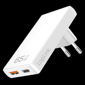Punjac slim PD 65W, USB AF, USB CF type C, Logilink