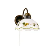 Kolarz 731.61.110 - Zidna lampa NONNA 1xE27/75W/230V u boji vina
