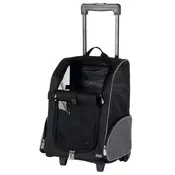 Trixie transportna torba i ruksak na tockice crni/sivi (TRX2880)