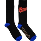 David Bowie Nogavice Logo Blue Contrast Black 39-45