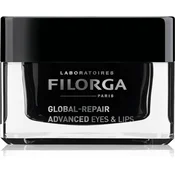 FILORGA GLOBAL-REPAIR ADVANCED EYES & LIPS krema proti gubam za konture oči in ustnic 15 ml