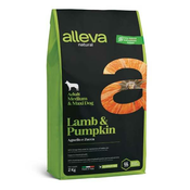 Alleva hrana za pse NATURAL Adult Medium/Maxi - jagnjetina i bundeva 12kg