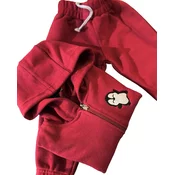 Divars Komplet trenerka za bebe Pingvin, Bordo