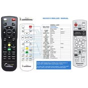 General PANASONIC PT-LW80NT - daljinski upravljalnik z laserskim kazalcem